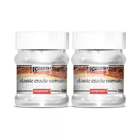 Pentart Klasszikus repesztőlakk szett 230 ml 4547