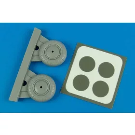   Aires Fw 189 wheels & paint mask for GWH - kerekek festőmaszkkal