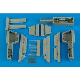 Aires F-14 Tomcat wheel bay for Hobby Boss - futóműakna