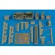 Aires F-100F Super Sabre cockpit set-early v. - cockpitkészlet, korai változat