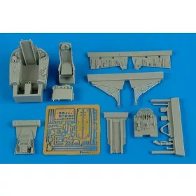   Aires F-100C Super Sabre-early cockpit set TRU - cockpitkészlet, korai változat