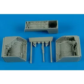 Aires MiG-23 Flogger wheel bay for Trumpeter - futóműakna