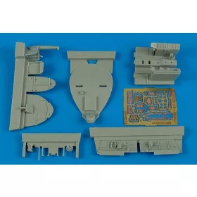   Aires F8F-1 Bearcat cockpit set f.Hobby Boss - cockpitkészlet