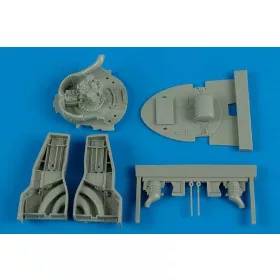 Aires F8F-1 Bearcat wheel bay for Hobby Boss - futóműakna