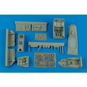 Aires Me 410B-2/U4 cockpit set for Meng - cockpitkészlet