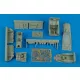 Aires Me 410B-2/U4 cockpit set for Meng - cockpitkészlet