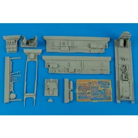  Aires Bf 110D-3 cockpit set for Cyber-Hobby - cockpitkészlet