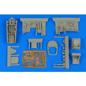   Aires Spitfire Mk.IX cockpit set FOR Eduard - cockpitkészlet