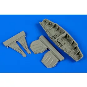 Aires P-51D Mustang wheel bay for Hobby Boss - futóműakna