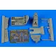 Aires Sepecat Jaguar GR.1 cockpit set f.KittyH - cockpitkészlet