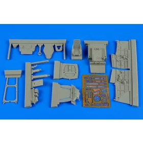   Aires Lavochkin La-5 cockpit set for Zvezda - cockpitkészlet