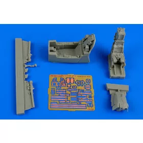 Aires Kfir C2/C7 cockpit set for Kinetic - cockpitkészlet