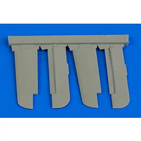   Aires Fw 190A control surfaces for Eduard - kormányfelületek