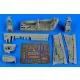 Aires F-4J/S Phantom II cockpit set f.Academy - cockpitkészlet