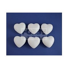 Polisztirol szív 15 cm-es 4653