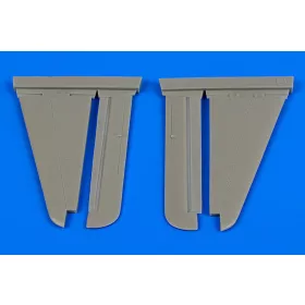   Aires F9F Panther control surfaces for Trumpet - kormányfelületek, Trumpeter maketthez