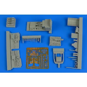 Aires Ki-61 Id cockpit set for Tamiya - cockpitkészlet