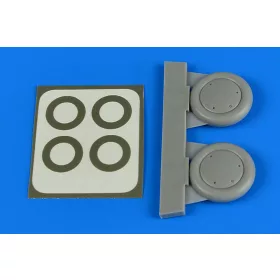   Aires Gloster Gladiator wheels&paint masks for Roden/Eduard - kerekek festőmaszkkal