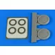 Aires Gloster Gladiator wheels&paint masks for Roden/Eduard - kerekek festőmaszkkal