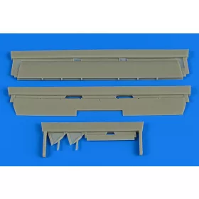   Aires P-38 Lightning control surfaces for Eduard/Academy - kormányfelületek