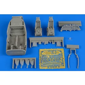   Aires A-37B Dragonfly cockpit set f.Monogram - cockpitkészlet