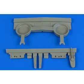 Aires P-40B wheel bay for Airfix - futóműakna