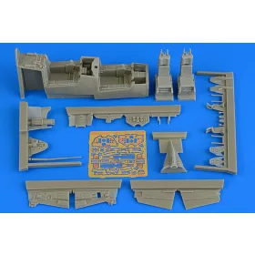   Aires F-106B Delta Dart cockpit set f.Trumpete - cockpitkészlet