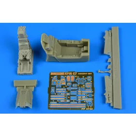 Aires IAI Kfir C7 cockpit set for AMK - cockpitkészlet