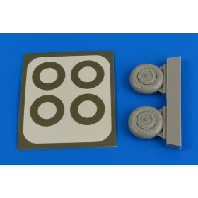 Aires Yak-3 wheels & paint masks - kerekek festőmaszkkal