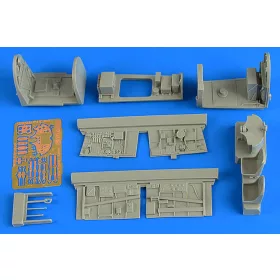   Aires Firey Firefly Mk.I cockpit set f.Trumpet - cockpitkészlet, Trumpeter maketthez