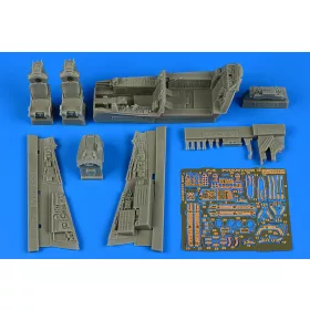   Aires F-4S Phntom II cockpit set for Zoukeimur - cockpitkészlet