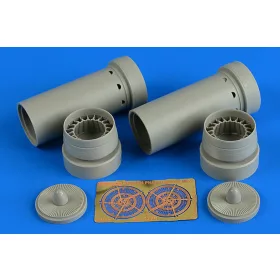   Aires Phantom FGR.2 exhaust nozzles f.Hasegawa - hajtómű-fúvócsövek