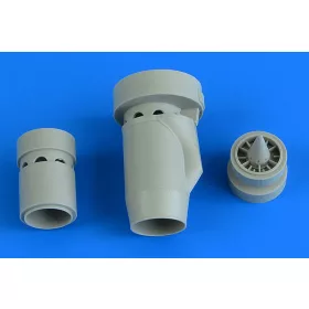   Aires A-4 Skyhawk IDF exhaust nozzles for Hasegawa - hajtómű-fúvócsövek