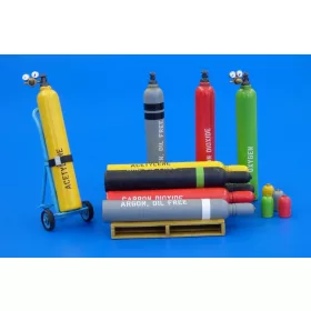   Plus Model U.S.Pressure bottles-modern – dioráma kellék makett