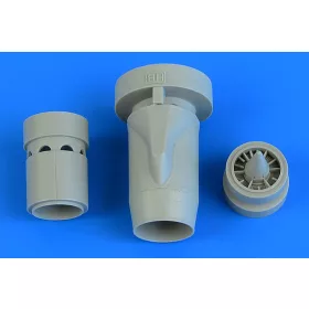   Aires A-4 Skyhawk IDF exhaust nozzles for Hobby Boss - hajtómű-fúvócsövek