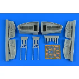   Aires Beaufighter TF.X wheel bay set for Revell - futóműakna