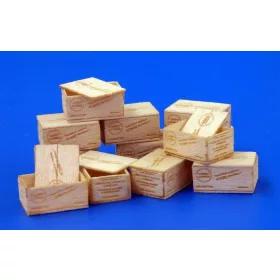   Plus Model U.S.Wooden crates f.cigaretes WWII-TypeI – dioráma kellék makett