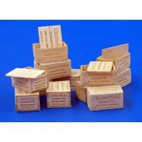   Plus Model U.S.Wooden crates f.cigaretes WWII-typII – dioráma kellék makett