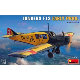MiniArt Junkers F13. Early Prod – 1:48 repülőgép makett