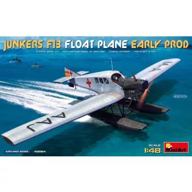   MiniArt Junkers F13 Float Plane. Early Prod – 1:48 repülőgép makett