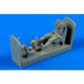   Aerobonus Russian WWII pilot with seat for P-39 Ai – figura makett
