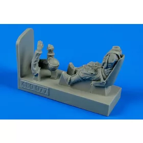   Aerobonus German WWII Luftwaffe pilot with seat Bf – figura makett