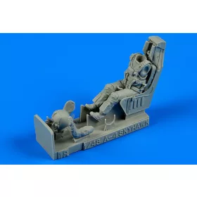   Aerobonus US Navy fighter pilot with ej.seat f A4A – figura makett