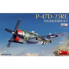   MiniArt P-47D-25RE Thunderbolt. Basic Kit – 1:48 repülőgép makett