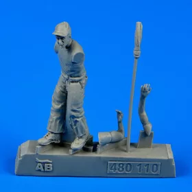   Aerobonus U.S.Army aircraft mechanic WWII-PacificT – 1:48 figura (480110) makett