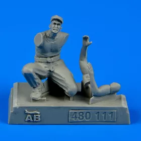   Aerobonus U.S.Army aircraft mechanic WWII-PacificT – 1:48 figura (480111) makett