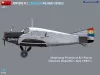 MiniArt Junkers F13. Mid Prod. Military Service – 1:48 repülőgép makett