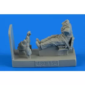   Aerobonus Soviet Woman Pilot WWII with seat f.Po-2 for ICM – figura makett