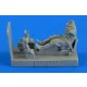 Aerobonus Soviet Woman Gunner WWII with seat for Po-2 for ICM – figura makett