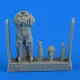 Aerobonus Soviet Woman Pilot WWII with parachute – figura makett